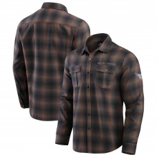 Arizona Cardinals Darius Rucker Collection by Fanatics Charcoal Classic Flannel Long Sleeve Button-Up Shirt