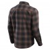 Arizona Cardinals Darius Rucker Collection by Fanatics Charcoal Classic Flannel Long Sleeve Button-Up Shirt