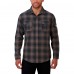 Arizona Cardinals Darius Rucker Collection by Fanatics Charcoal Classic Flannel Long Sleeve Button-Up Shirt
