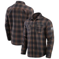 Рубашка Cleveland Browns Darius Rucker Collection by Fanatics Charcoal Classic Flannel