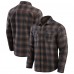 New England Patriots Darius Rucker Collection by Fanatics Tan Classic Flannel Long Sleeve Button-Up Shirt