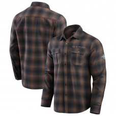 Рубашка New Orleans Saints Darius Rucker Collection by Fanatics Charcoal Classic Flannel