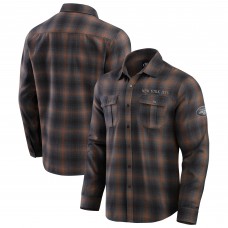 New York Jets Darius Rucker Collection by Fanatics Charcoal Classic Flannel Long Sleeve Button-Up Shirt New York Jets Darius Rucker Collection by Fanatics Charcoal Classic Flannel Long Sleeve Button-Up Shirt