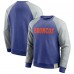 Кофта Denver Broncos Darius Rucker Collection by Fanatics Royal/Heather Gray Throwback Color Block Raglan