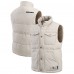 Chicago Bears Darius Rucker Collection by Fanatics Cream Puffer Full-Snap Vest
