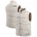 New York Jets Darius Rucker Collection by Fanatics Cream Puffer Full-Snap Vest New York Jets Darius Rucker Collection by Fanatics Cream Puffer Full-Snap Vest