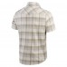 Pittsburgh Steelers Darius Rucker Collection by Fanatics Gray Plaid Full-Snap Shirt