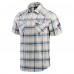 Рубашка с коротким рукавом Buffalo Bills Darius Rucker Collection by Fanatics Royal Plaid
