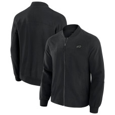 Куртка Buffalo Bills J. Palmer Black Lightweight Cover-4 Tri-Blend Full-Zip