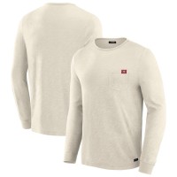 San Francisco 49ers J. Palmer Cream In-The-Pocket Long Sleeve T-Shirt