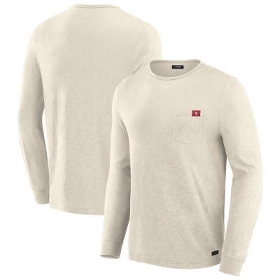 San Francisco 49ers J. Palmer Cream In-The-Pocket Long Sleeve T-Shirt