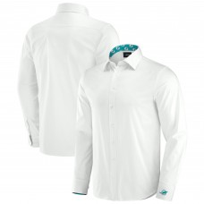 Miami Dolphins J. Palmer White Man-In-Motion Long Sleeve Button-Up Dress Shirt