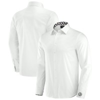 Pittsburgh Steelers J. Palmer White Man-In-Motion Long Sleeve Button-Up Dress Shirt