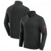 San Francisco 49ers J. Palmer Black Franchise Quarter-Zip Sweater