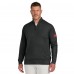 San Francisco 49ers J. Palmer Black Franchise Quarter-Zip Sweater