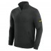 Green Bay Packers J. Palmer Black Franchise Quarter-Zip Sweater
