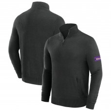 Minnesota Vikings J. Palmer Franchise Quarter-Zip Sweater - Black