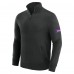Minnesota Vikings J. Palmer Franchise Quarter-Zip Sweater - Black