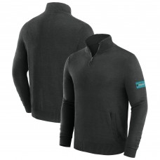 Miami Dolphins J. Palmer Black Franchise Quarter-Zip Sweater