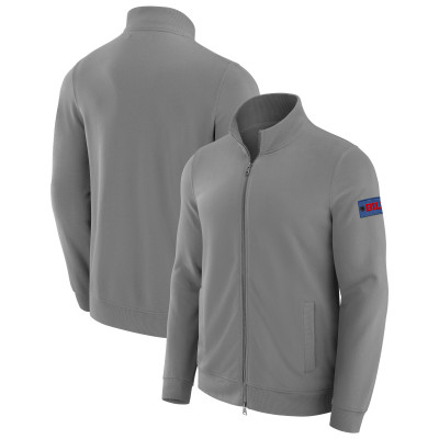 Свитшот Buffalo Bills J. Palmer Graphite QB1 Full-Zip