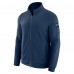 New England Patriots J. Palmer Navy QB1 Full-Zip Sweatshirt