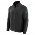 New York Jets J. Palmer Black QB1 Full-Zip Sweatshirt