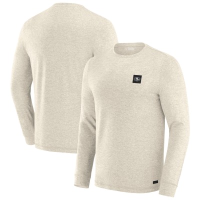 San Francisco 49ers J. Palmer Cream Four Down Long Sleeve T-Shirt