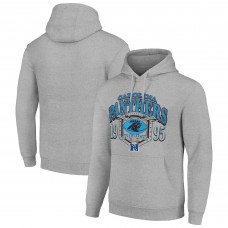 Толстовка Carolina Panthers Starter 80s Retro - Heather Gray