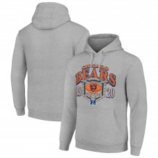 Толстовка Chicago Bears Starter 80s Retro - Heather Gray