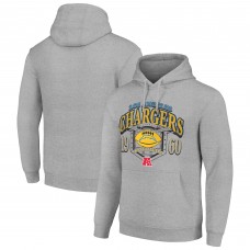 Толстовка Los Angeles Chargers Starter 80s Retro - Heather Gray