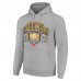 Pittsburgh Steelers Starter Heather Gray 80s Retro Pullover Hoodie