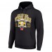 Pittsburgh Steelers Starter Black 80s Retro Pullover Hoodie