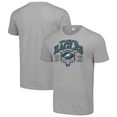 Футболка Philadelphia Eagles Starter ‘80s Inspired - Heather Gray