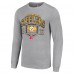 Pittsburgh Steelers Starter Heather Gray Retro Long Sleeve Graphic T-Shirt