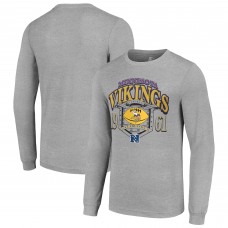 Футболка с длинным рукавом Minnesota Vikings Starter Retro Graphic - Heather Gray