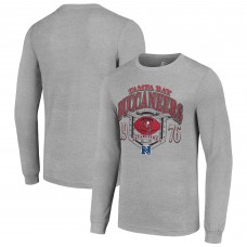 Футболка Tampa Bay Buccaneers Starter Retro Long Sleeve Graphic - Heather Gray