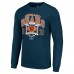 Футболка Chicago Bears Starter Navy Retro Long Sleeve Graphic