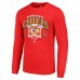 Футболка с длинным рукавом Kansas City Chiefs Starter Retro Graphic - Red