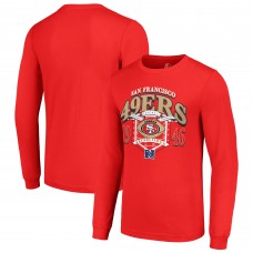 Футболка San Francisco 49ers Starter Retro Long Sleeve Graphic - Scarlet