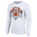 Футболка Chicago Bears Starter White Retro Long Sleeve Graphic