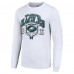 Футболка с длинным рукавом Philadelphia Eagles Starter Retro Graphic - White