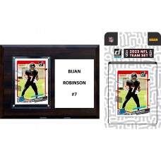 Atlanta Falcons 6 x 8 Player Plaque & 2023 Team Trading Card Set
