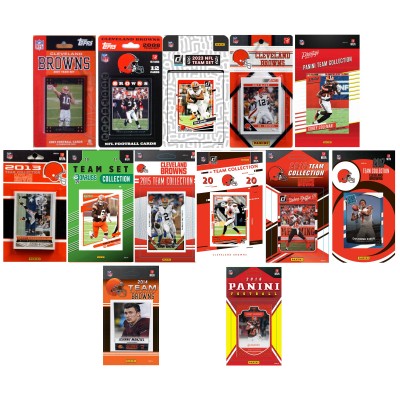 Cleveland Browns Team Multi-Season Trading Card Set