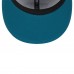 Бейсболка Jacksonville Jaguars New Era Throwback Logo Flipside Two-Tone 59FIFTY - White/Teal