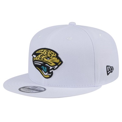 Бейсболка Jacksonville Jaguars New Era Throwback Logo Standard 9FIFTY - White