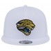 Бейсболка Jacksonville Jaguars New Era Throwback Logo Standard 9FIFTY - White