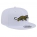 Бейсболка Jacksonville Jaguars New Era White Throwback Crawl Standard 9FIFTY Snapback
