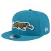 Бейсболка Jacksonville Jaguars New Era Teal Throwback Crawl Standard 9FIFTY Snapback