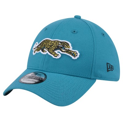 Бейсболка Jacksonville Jaguars New Era Teal Throwback Prowler 39THIRTY