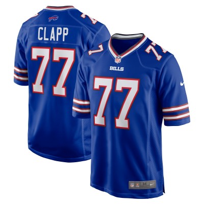 Игровая джерси Will Clapp Buffalo Bills Nike  Game -  Royal